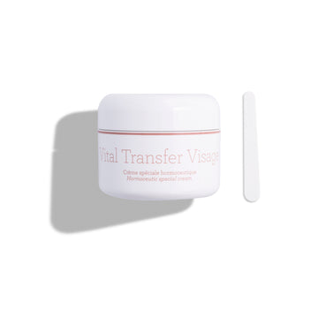 GERnétic International Vital Transfer Visage hormone facial cream in a jar, nourishing skincare for the face.