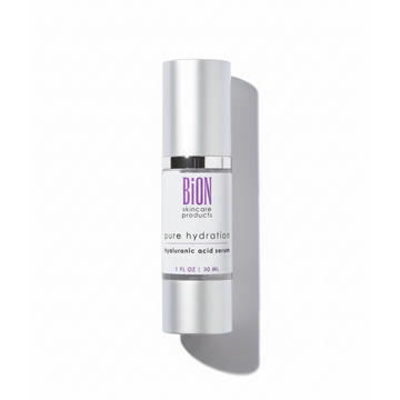 BiON Skincare Pure Hydration hyaluronihapposeerumi pullo, kosteuttava seerumi kasvoille ja ihonhoitoon.