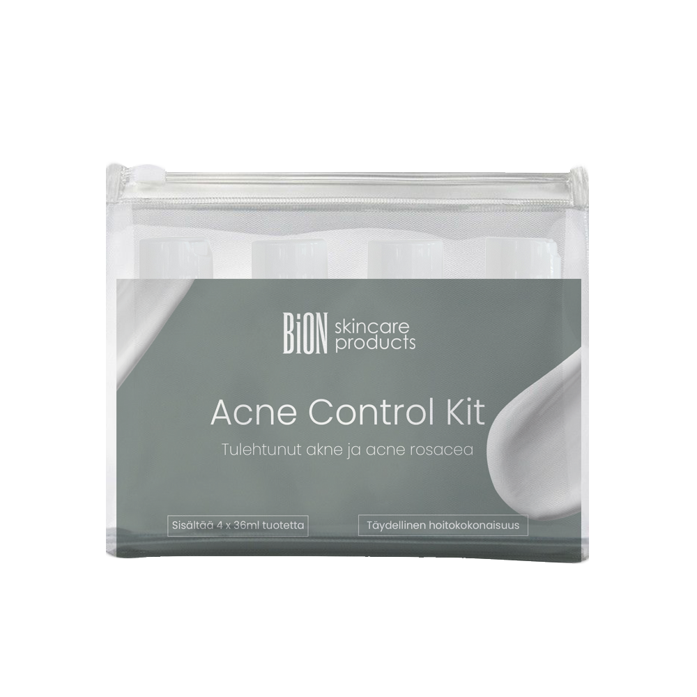 Acne Control Starter Kit (tulehtunut akne ja ruusufinni) - Vito Beauty
